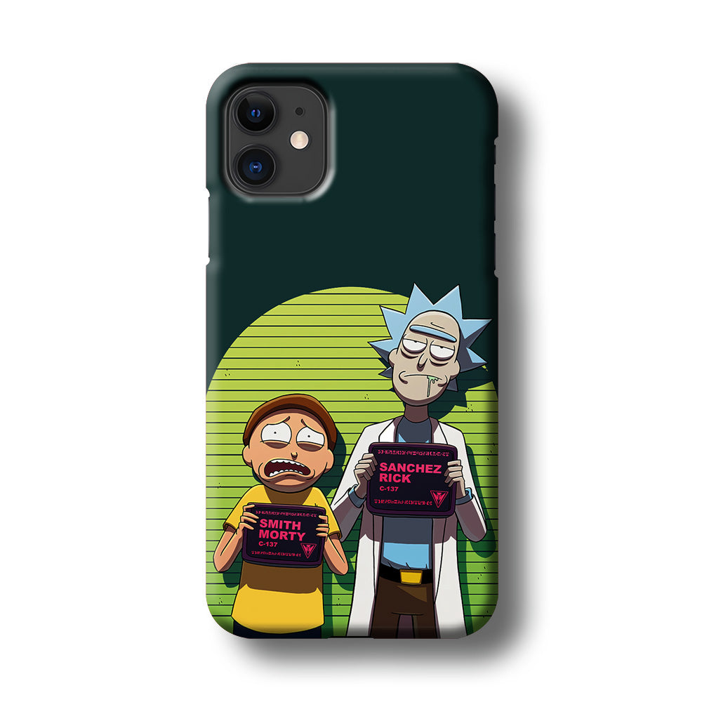 Rick and Morty Prisoner iPhone 11 Case-Phone Case-3D Case-Altracase