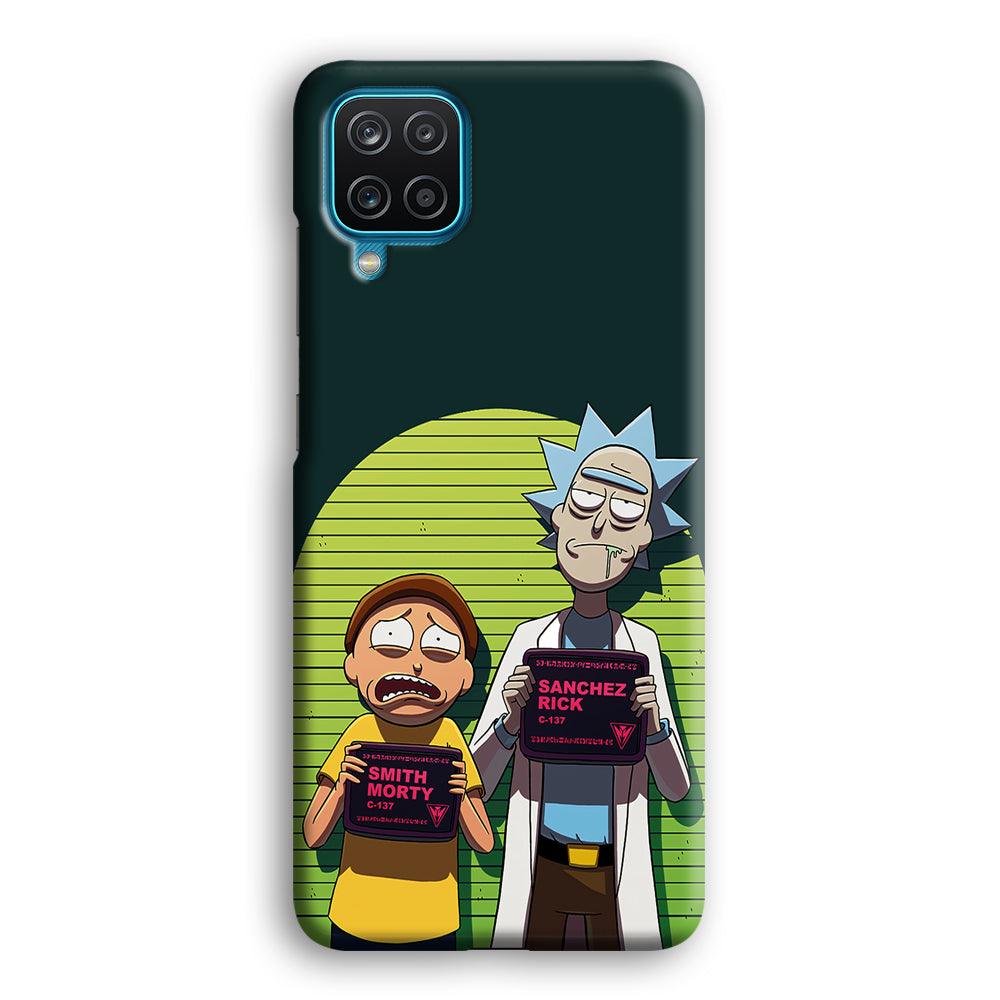 Rick and Morty Prisoner Samsung Galaxy A12 Case-Phone Case-3D Case-Altracase