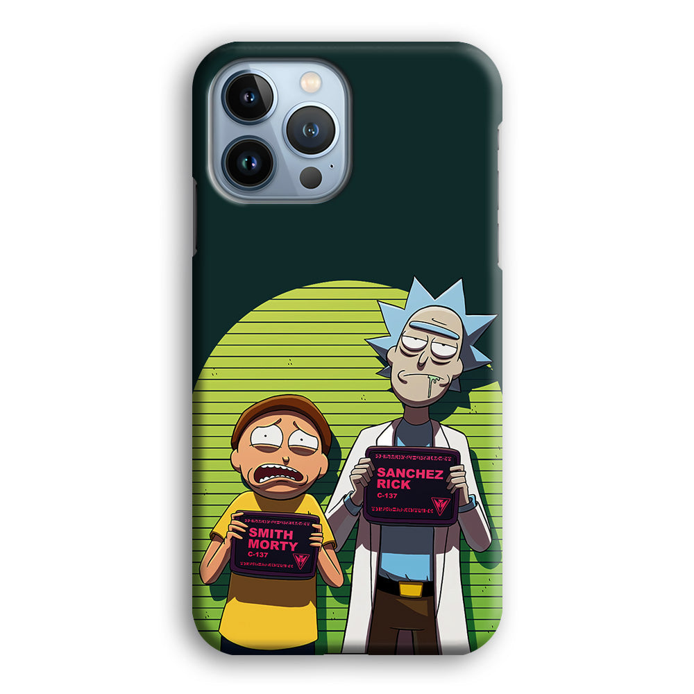 Rick and Morty Prisoner iPhone 15 Pro Max Case-Phone Case-3D Case-Altracase