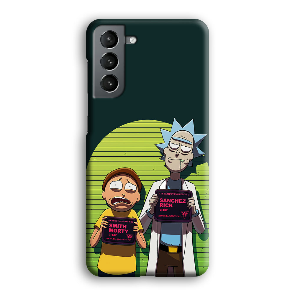 Rick and Morty Prisoner Samsung Galaxy S24 Plus Case-Phone Case-3D Case-Altracase
