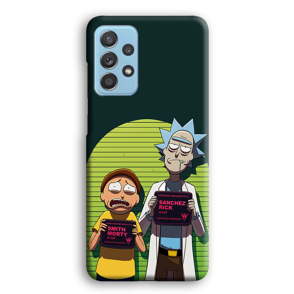 Rick and Morty Prisoner Samsung Galaxy A72 Case-Phone Case-3D Case-Altracase