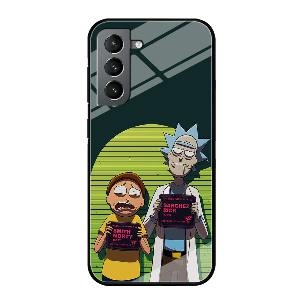 Rick and Morty Prisoner Samsung Galaxy S24 Case-Phone Case-Tempered Glass Case-Altracase