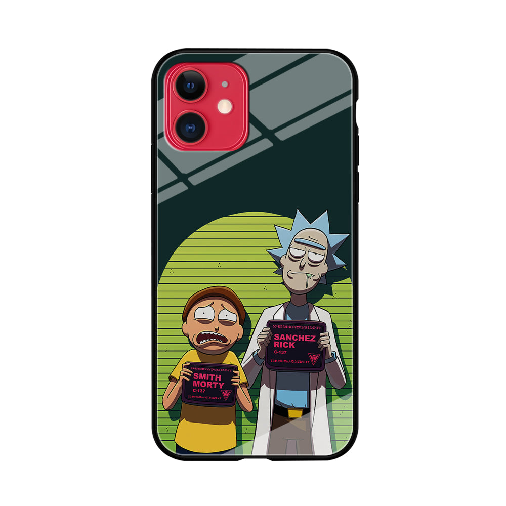 Rick and Morty Prisoner iPhone 11 Case-Phone Case-Tempered Glass Case-Altracase
