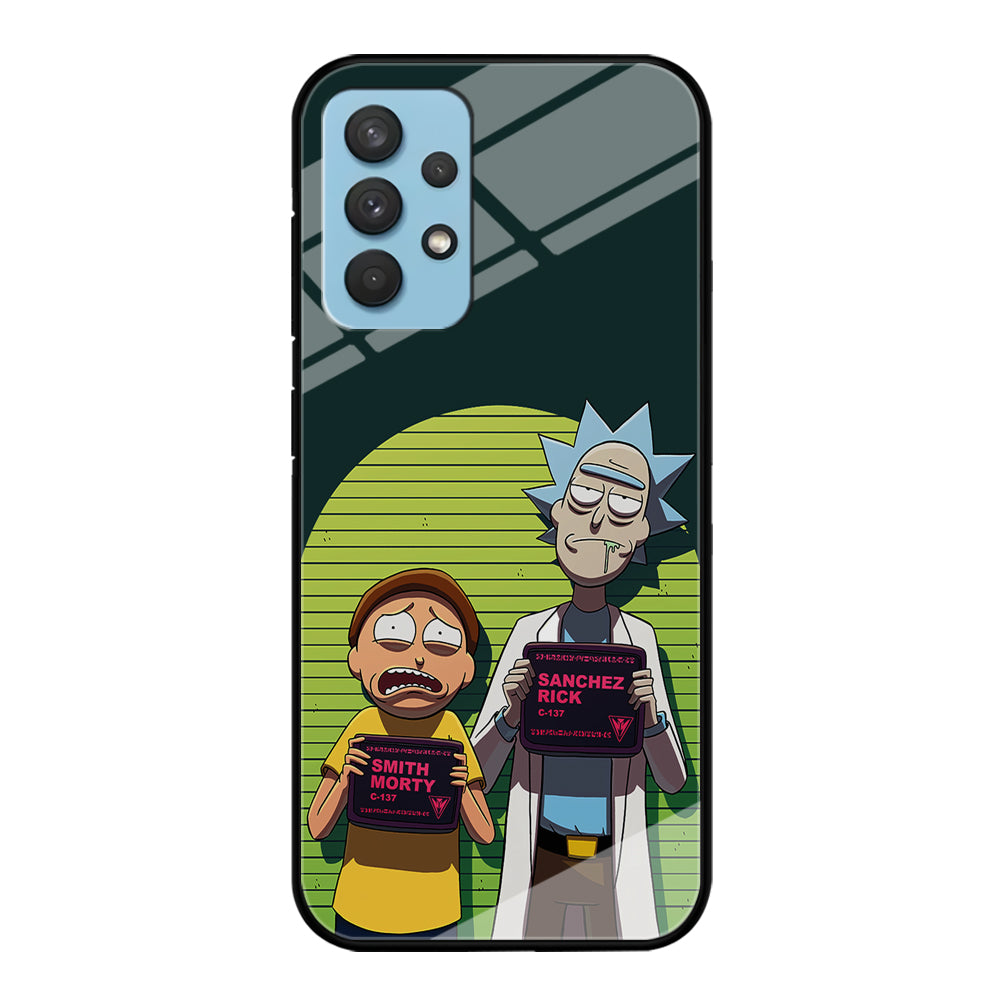Rick and Morty Prisoner Samsung Galaxy A32 Case-Phone Case-Tempered Glass Case-Altracase