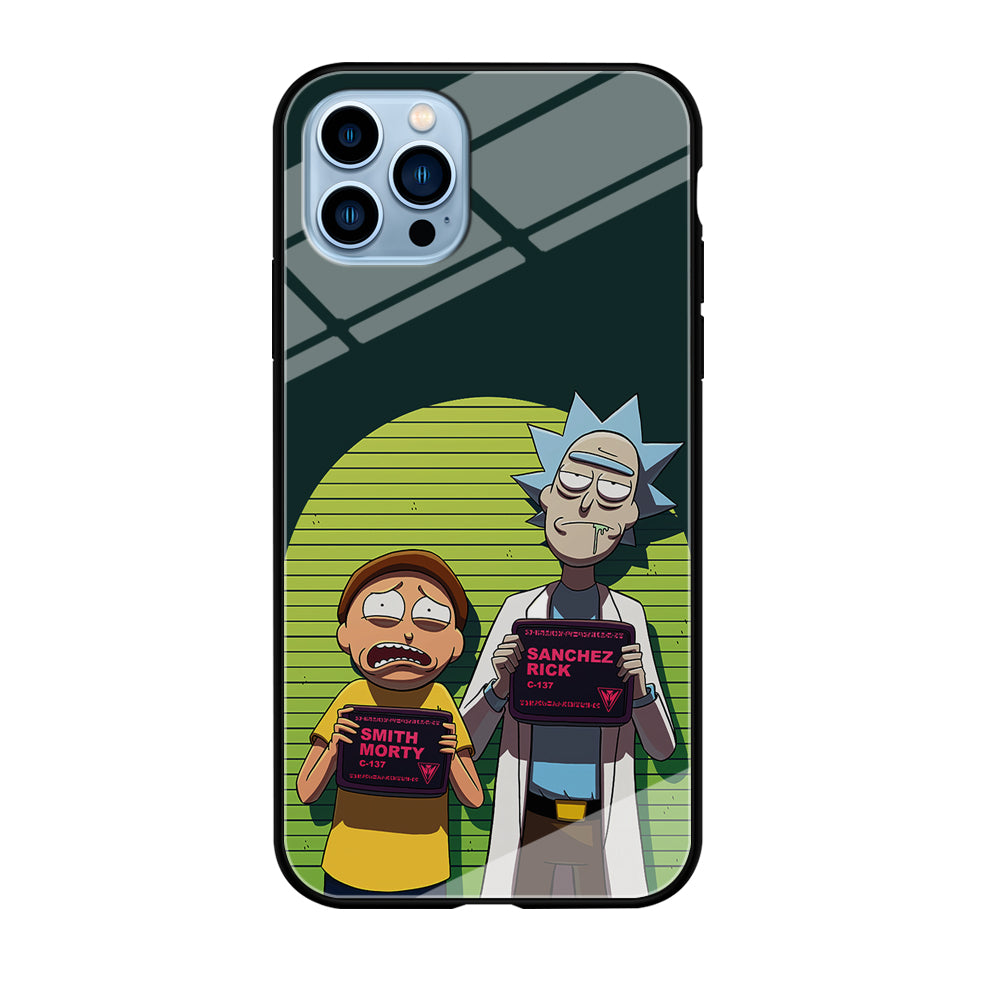Rick and Morty Prisoner iPhone 12 Pro Max Case-Phone Case-Tempered Glass Case-Altracase