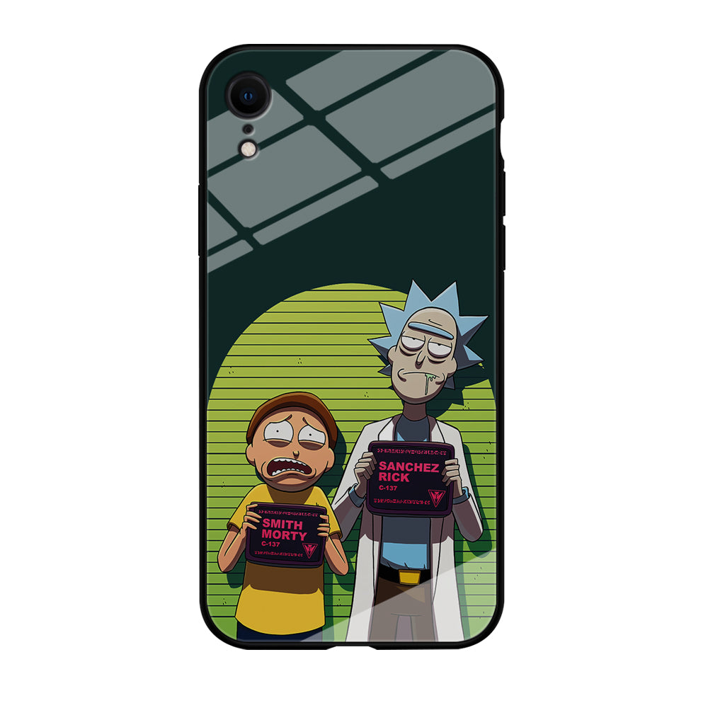 Rick and Morty Prisoner iPhone XR Case-Phone Case-Tempered Glass Case-Altracase