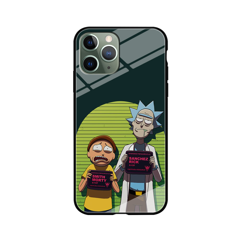 Rick and Morty Prisoner iPhone 11 Pro Max Case-Phone Case-Tempered Glass Case-Altracase