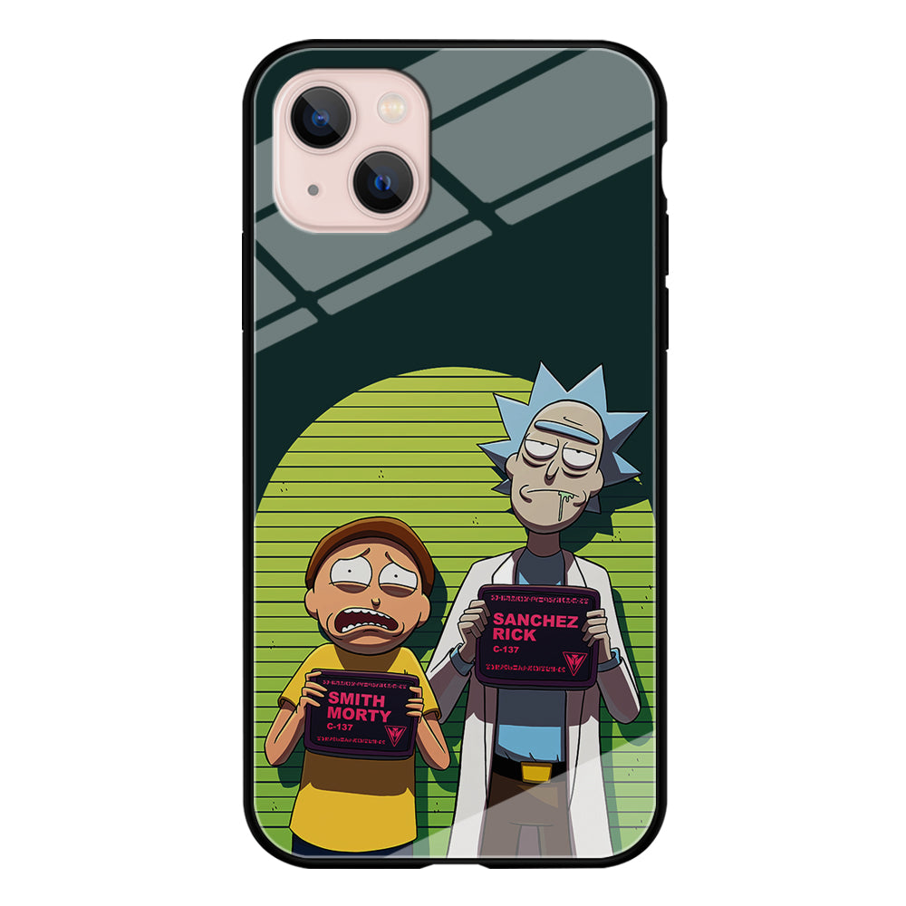 Rick and Morty Prisoner iPhone 13 Mini Case-Phone Case-Tempered Glass Case-Altracase