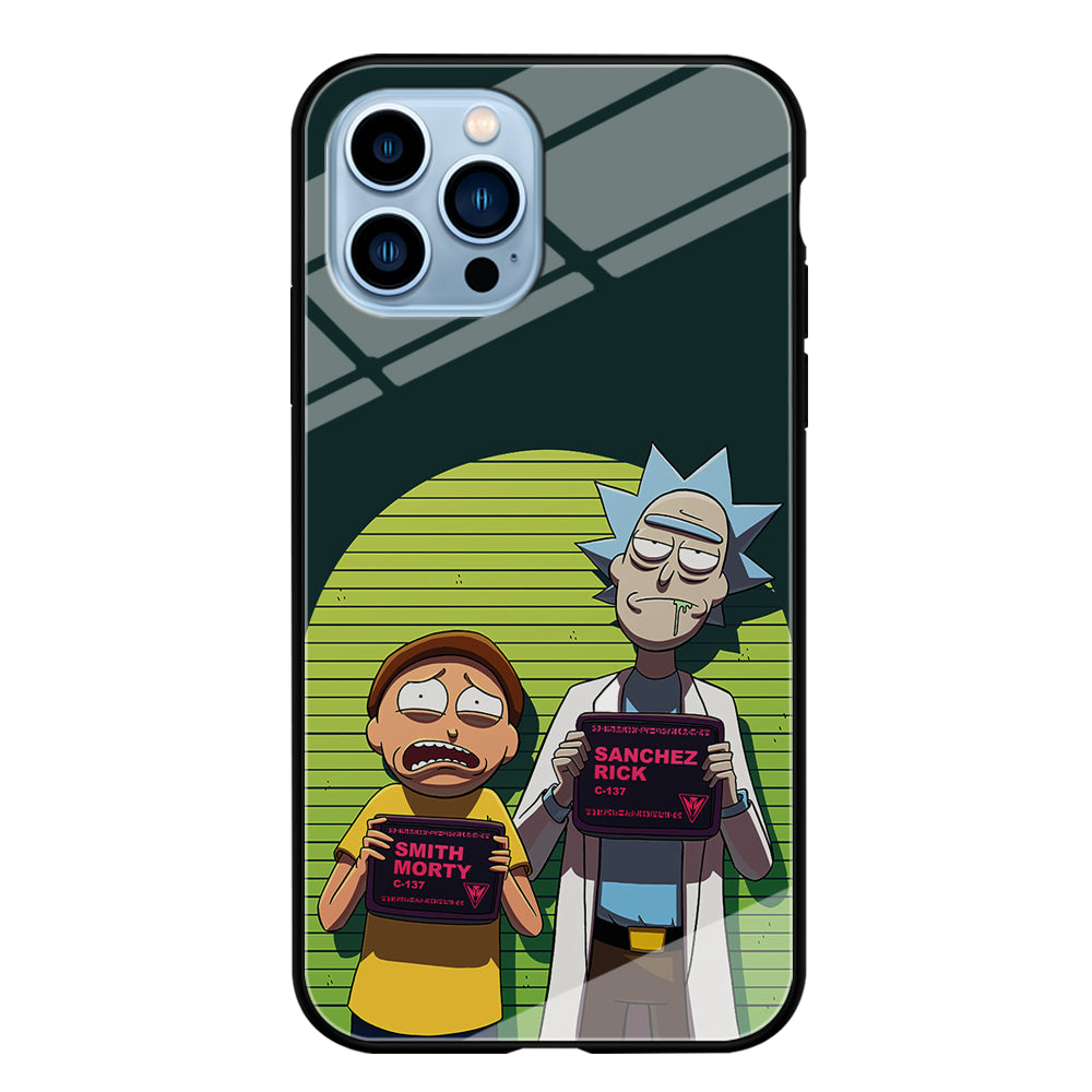 Rick and Morty Prisoner iPhone 14 Pro Max Case-Phone Case-Tempered Glass Case-Altracase