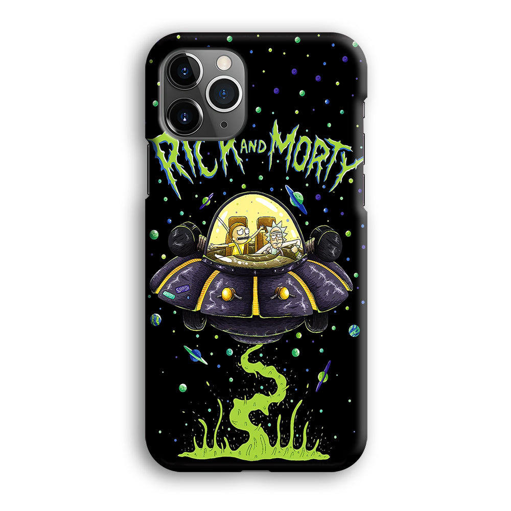 Rick and Morty Spacecraft iPhone 12 Pro Max Case-Phone Case-3D Case-Altracase
