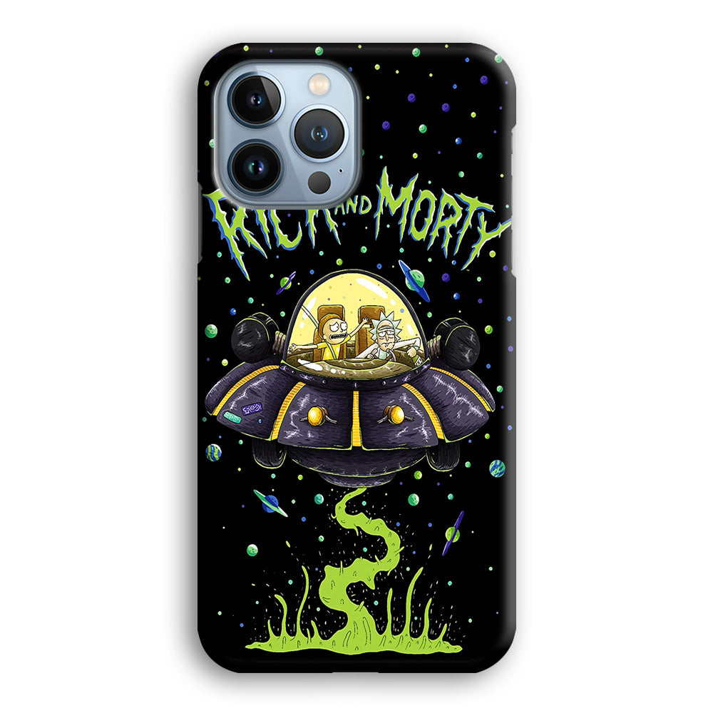 Rick and Morty Spacecraft iPhone 15 Pro Max Case-Phone Case-3D Case-Altracase