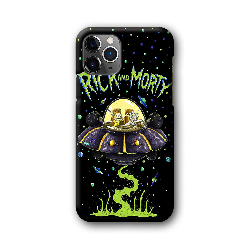 Rick and Morty Spacecraft iPhone 11 Pro Max Case-Phone Case-3D Case-Altracase