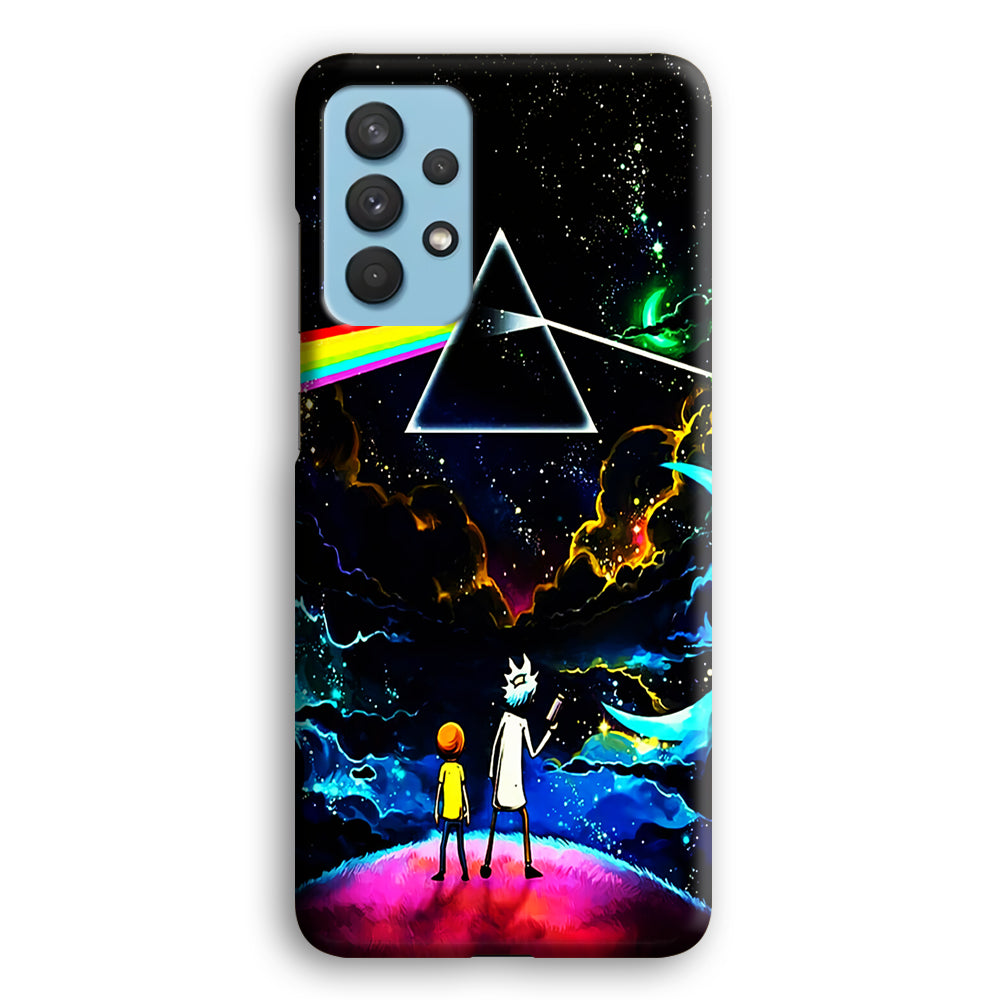 Rick and Morty Triangle Painting Samsung Galaxy A32 Case-Phone Case-3D Case-Altracase