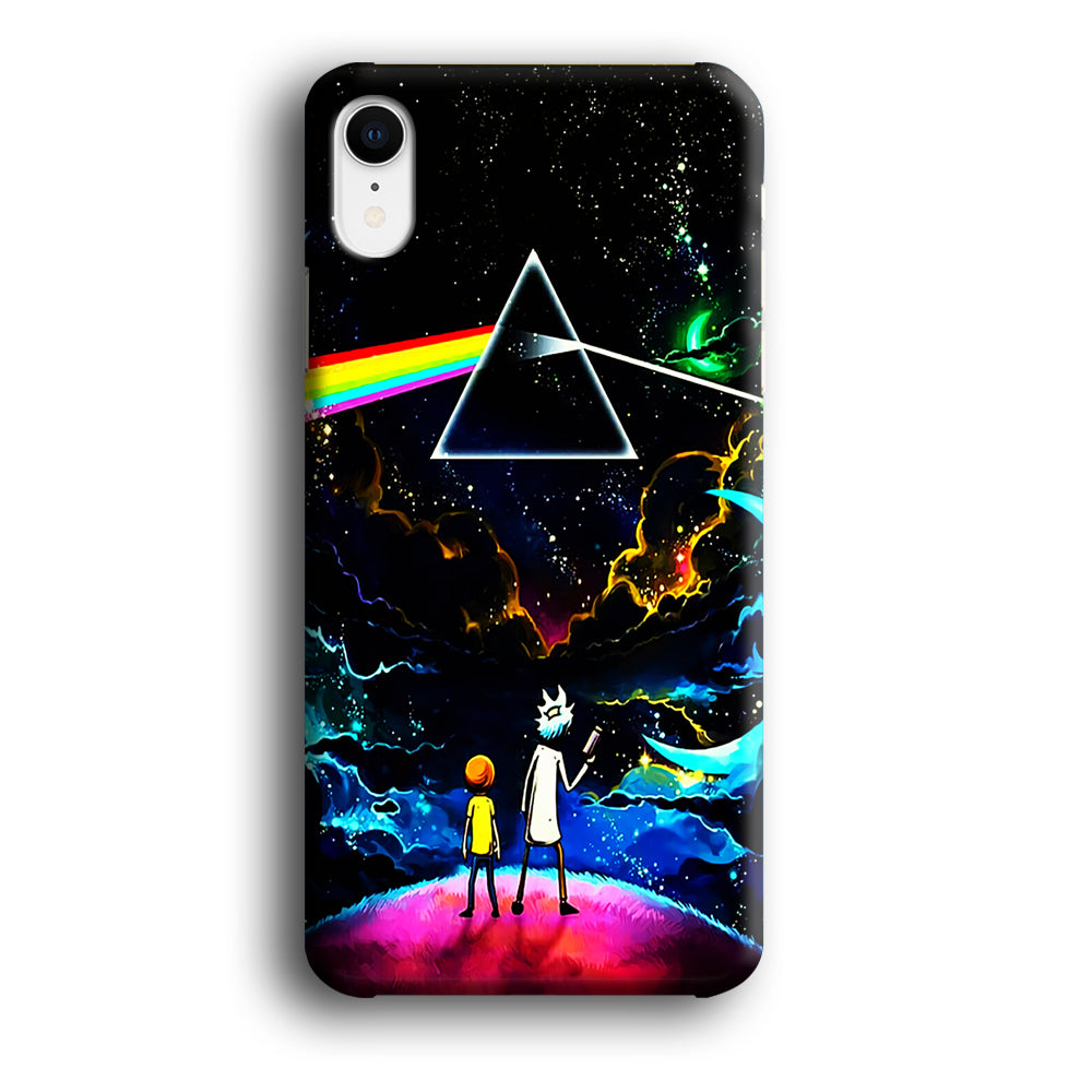Rick and Morty Triangle Painting iPhone XR Case-Phone Case-3D Case-Altracase