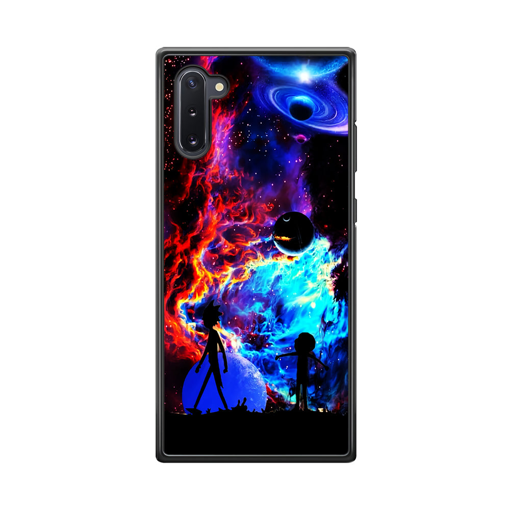 Rick and Morty Wonderful Galaxy Samsung Galaxy Note 10 Case-Phone Case-Tempered Glass Case-Altracase