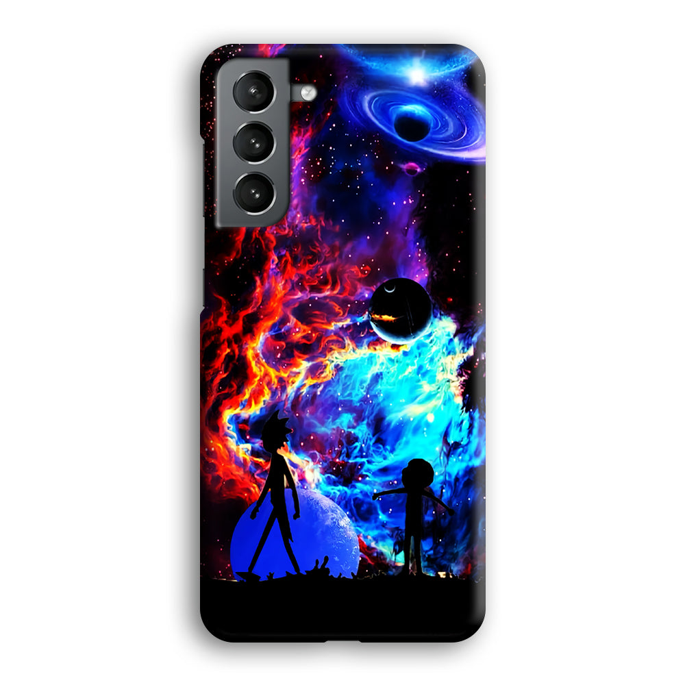 Rick and Morty Wonderful Galaxy Samsung Galaxy S24 Case-Phone Case-3D Case-Altracase