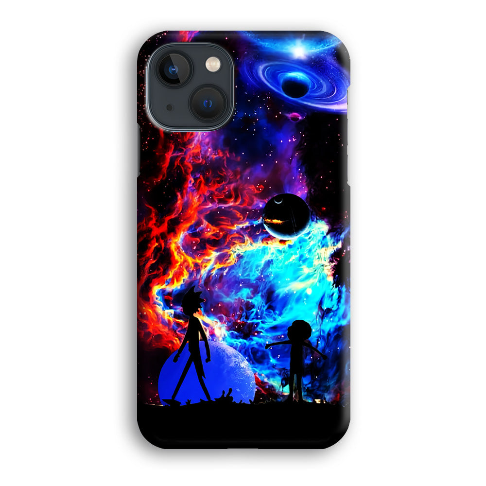 Rick and Morty Wonderful Galaxy iPhone 13 Mini Case-Phone Case-3D Case-Altracase
