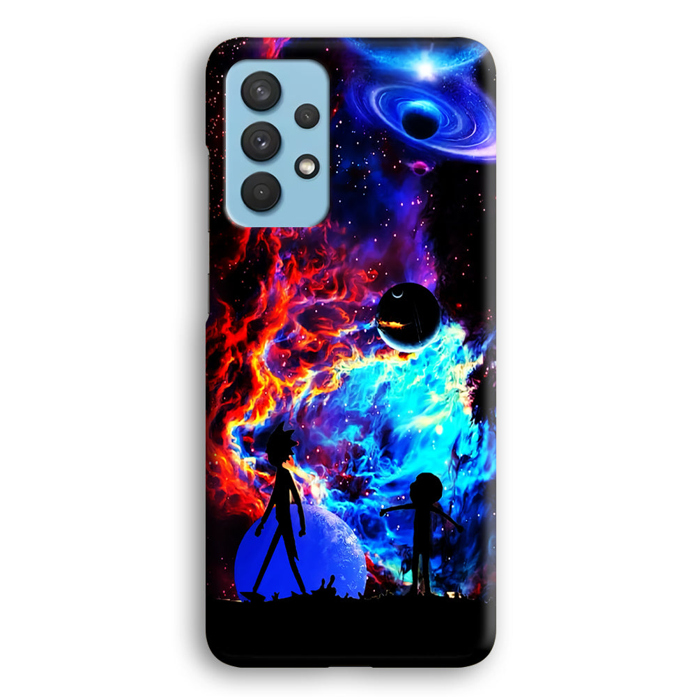 Rick and Morty Wonderful Galaxy Samsung Galaxy A32 Case-Phone Case-3D Case-Altracase