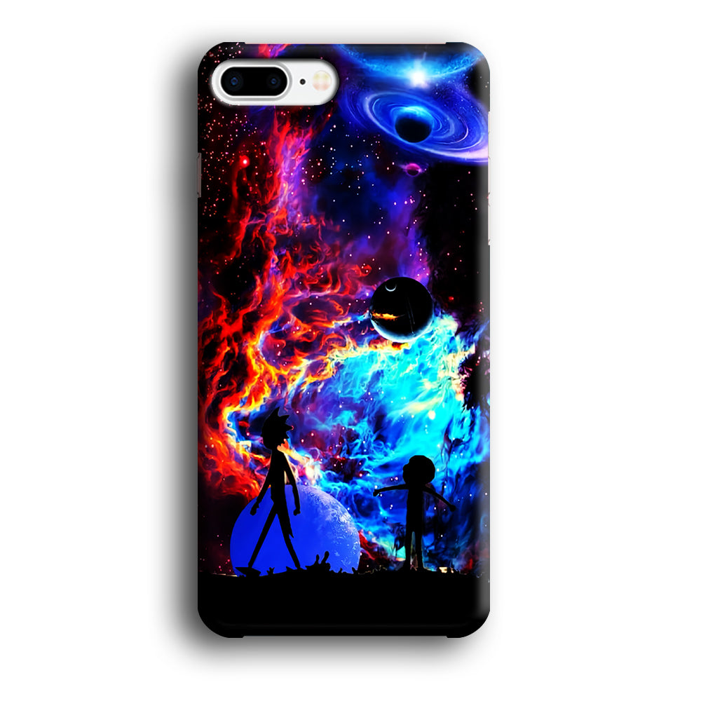 Rick and Morty Wonderful Galaxy iPhone 8 Plus Case-Phone Case-3D Case-Altracase