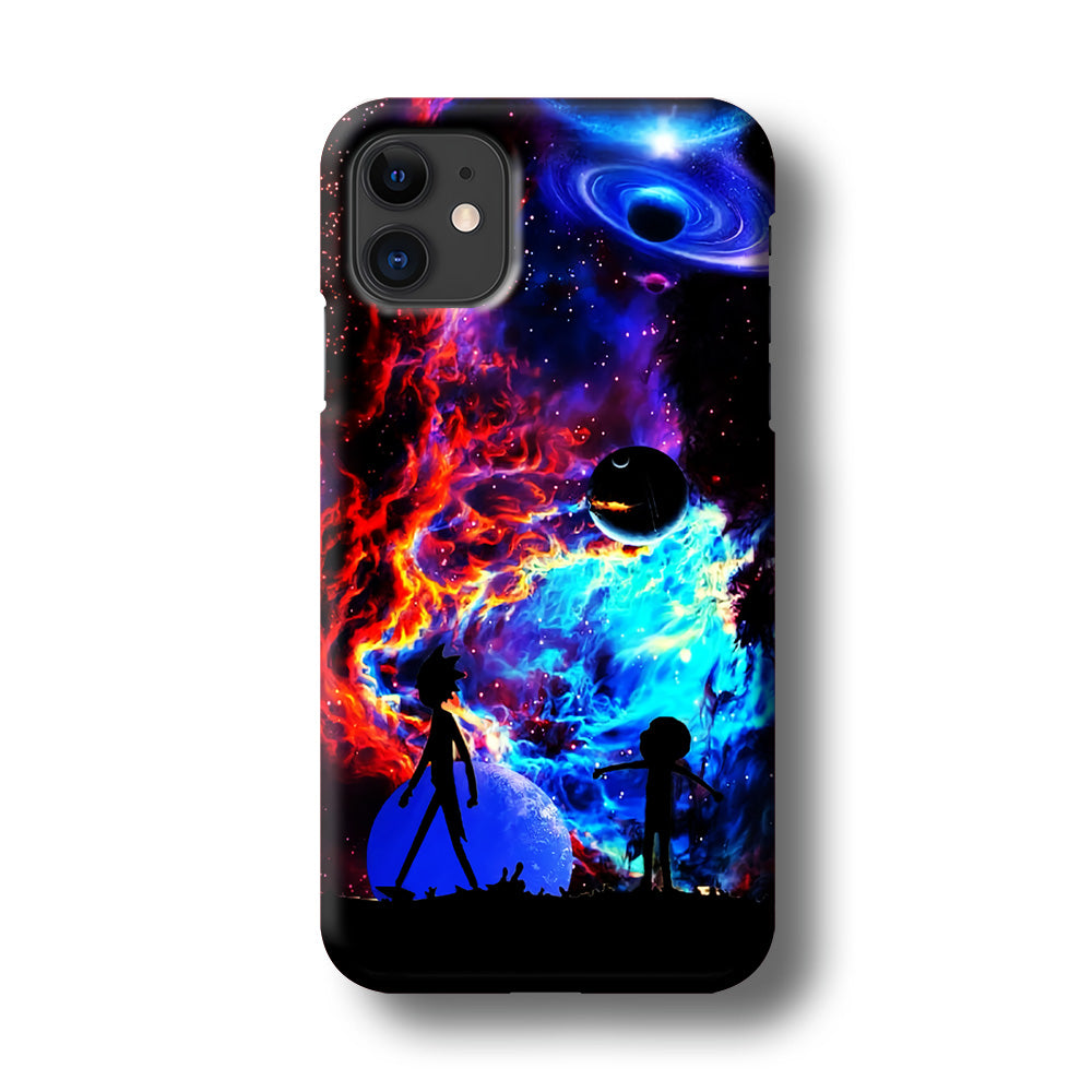 Rick and Morty Wonderful Galaxy iPhone 11 Case-Phone Case-3D Case-Altracase