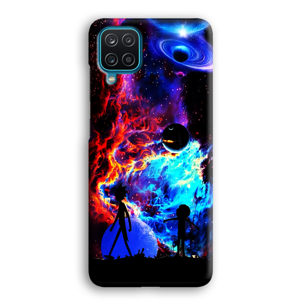 Rick and Morty Wonderful Galaxy Samsung Galaxy A12 Case-Phone Case-3D Case-Altracase