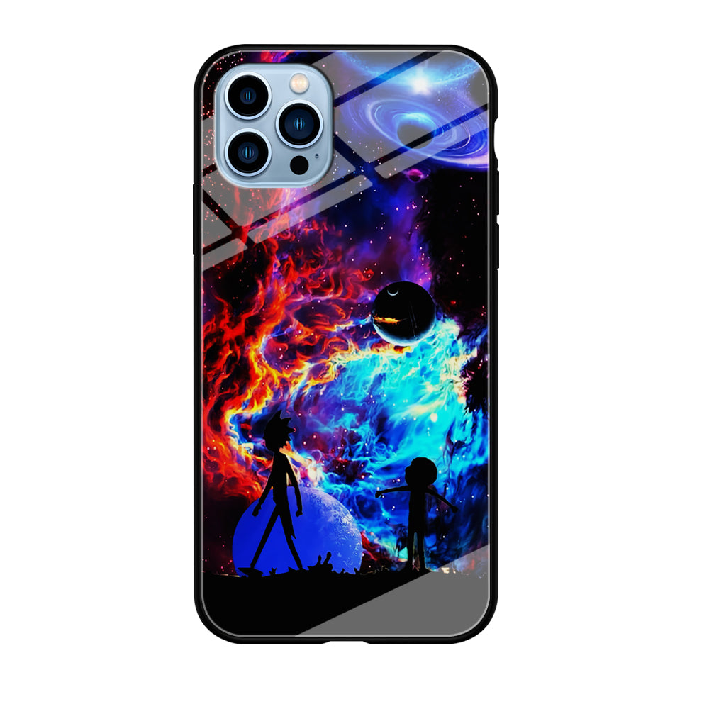Rick and Morty Wonderful Galaxy iPhone 12 Pro Max Case-Phone Case-Tempered Glass Case-Altracase