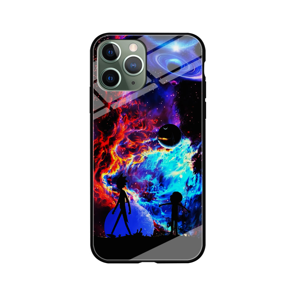 Rick and Morty Wonderful Galaxy iPhone 11 Pro Max Case-Phone Case-Tempered Glass Case-Altracase