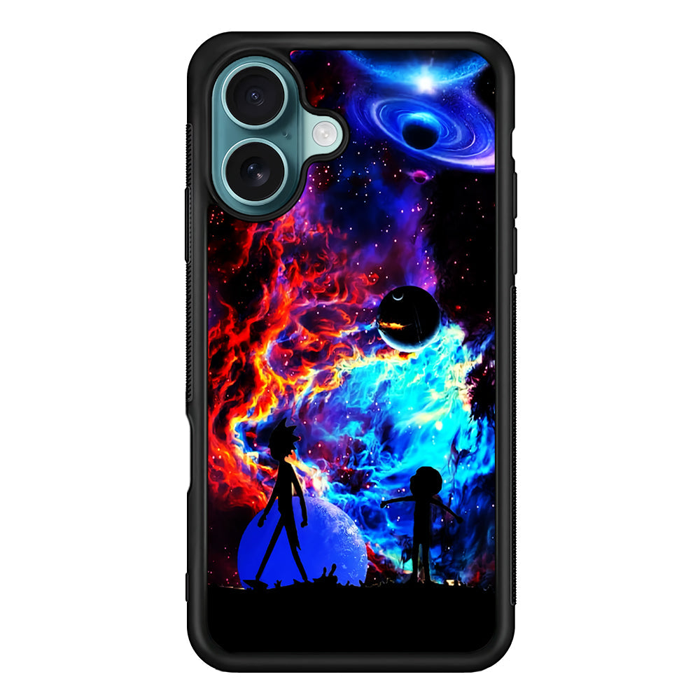 Rick and Morty Wonderful Galaxy iPhone 16 Plus Case - Altracase