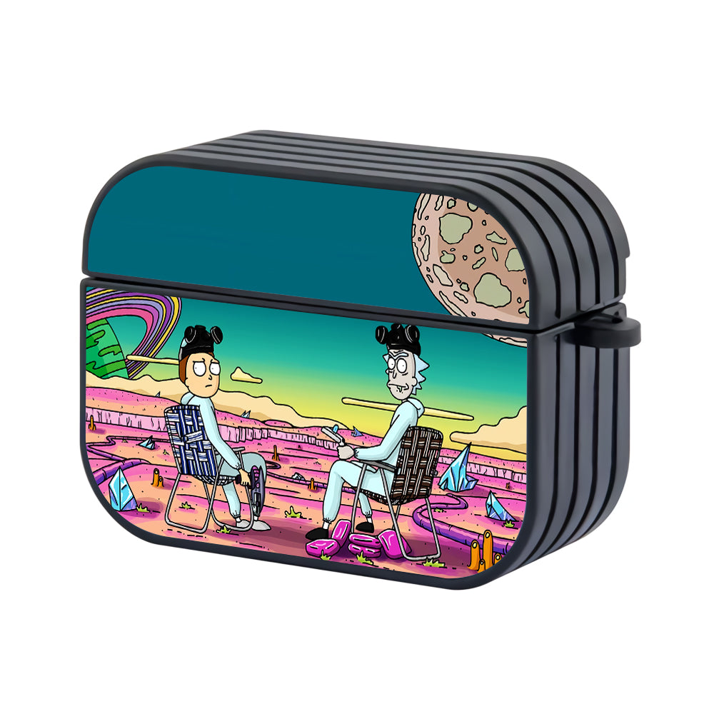 Rick and Morty X Breaking Bad Hard Plastic Case Cover For Apple Airpods Pro 2-AirPod Case-Altracase