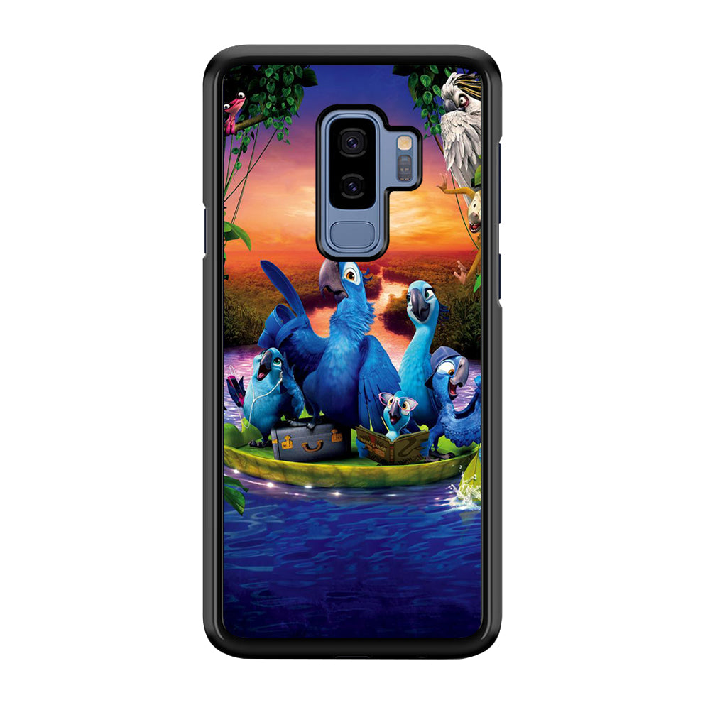 Rio Tour on The River Samsung Galaxy S9 Plus Case-Phone Case-Rubber Black (2D Case)-Altracase