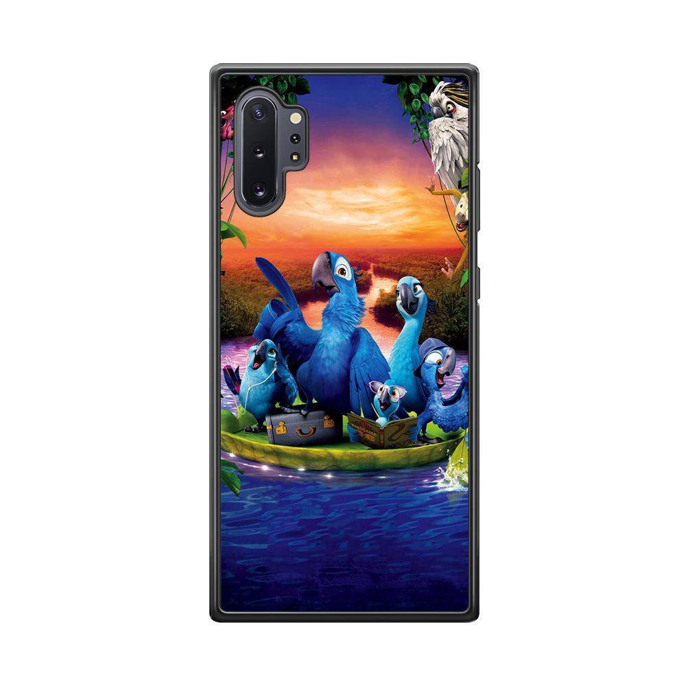 Rio Tour on The River Samsung Galaxy Note 10 Plus Case-Phone Case-Rubber Black (2D Case)-Altracase