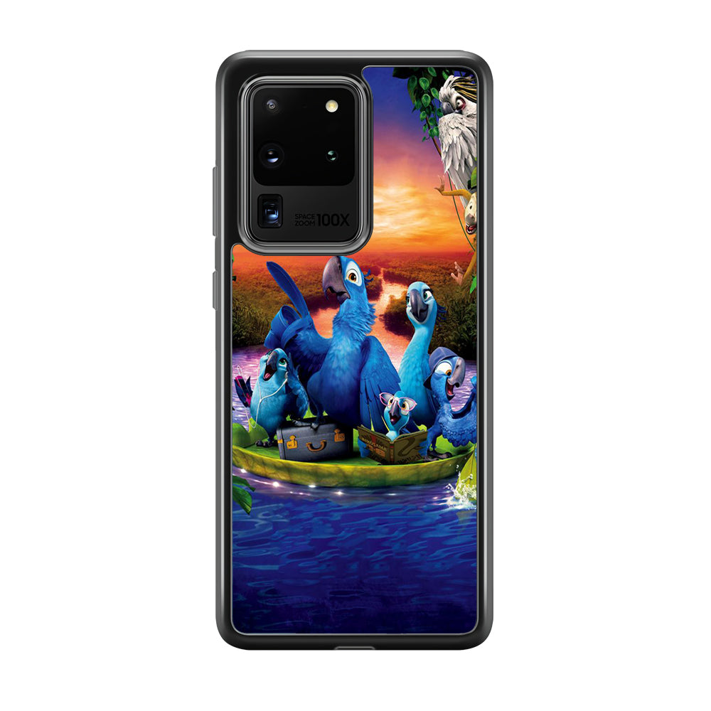 Rio Tour on The River Samsung Galaxy S20 Ultra Case-Phone Case-Rubber Black (2D Case)-Altracase