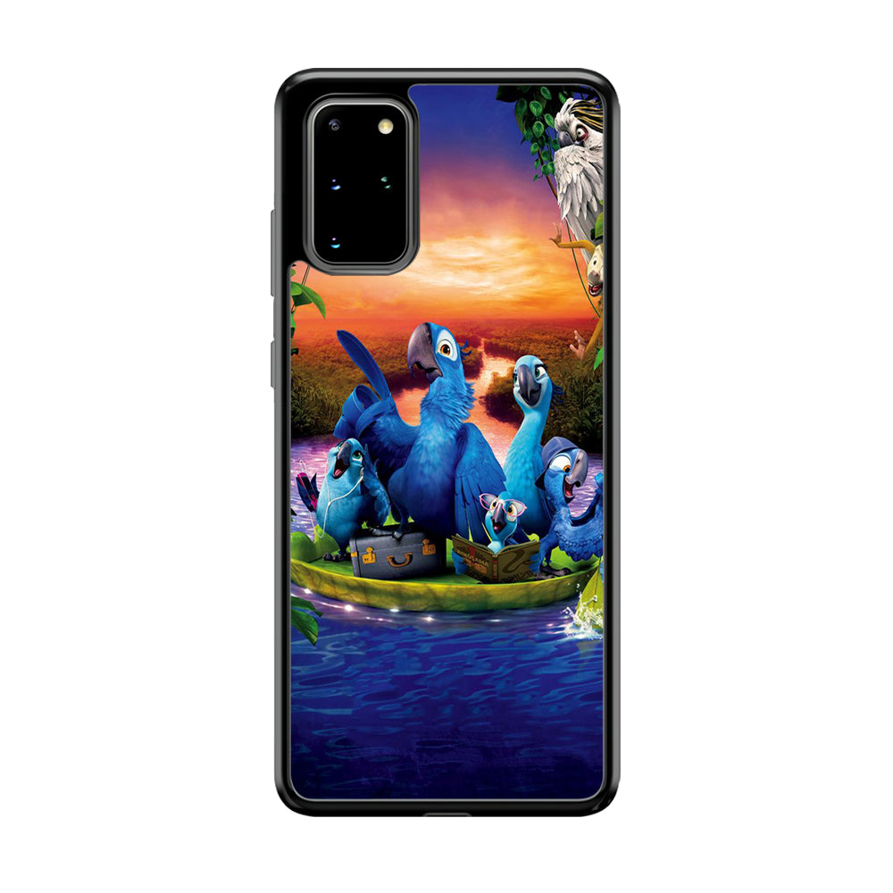 Rio Tour on The River Samsung Galaxy S20 Plus Case-Phone Case-Rubber Black (2D Case)-Altracase