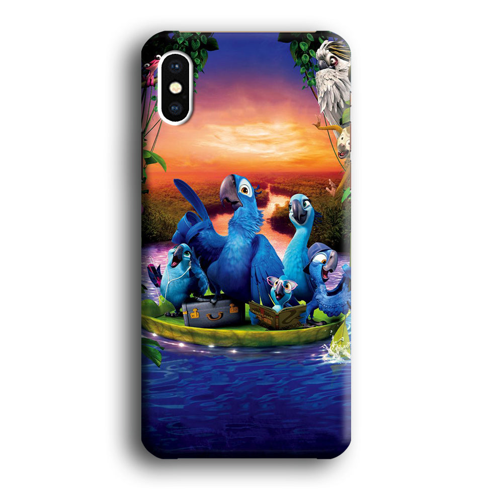 Rio Tour on The River iPhone Xs Case-Phone Case-3D Case-Altracase
