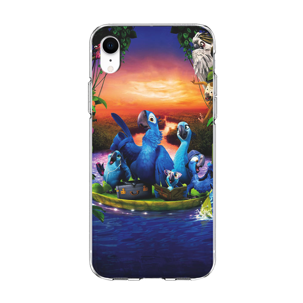 Rio Tour on The River iPhone XR Case-Phone Case-Clear Soft Case-Altracase
