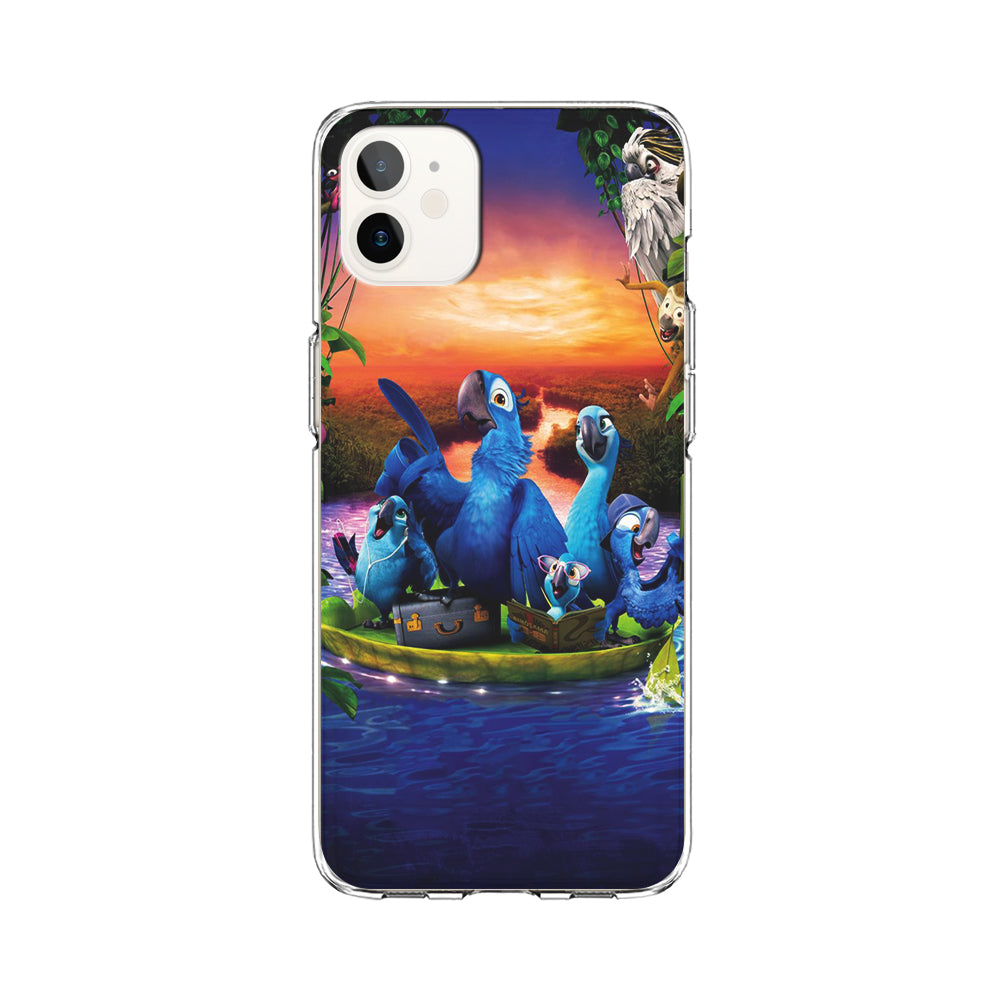 Rio Tour on The River iPhone 12 Case-Phone Case-Clear Soft Case-Altracase
