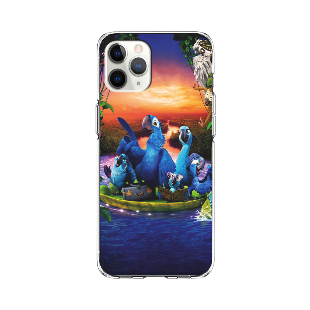 Rio Tour on The River iPhone 11 Pro Max Case-Phone Case-Clear Soft Case-Altracase