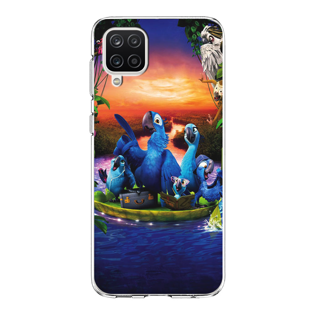 Rio Tour on The River Samsung Galaxy A12 Case-Phone Case-Clear Soft Case-Altracase