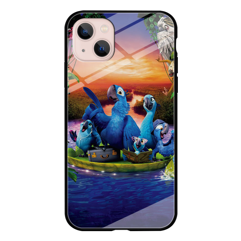 Rio Tour on The River iPhone 13 Mini Case-Phone Case-Tempered Glass Case-Altracase