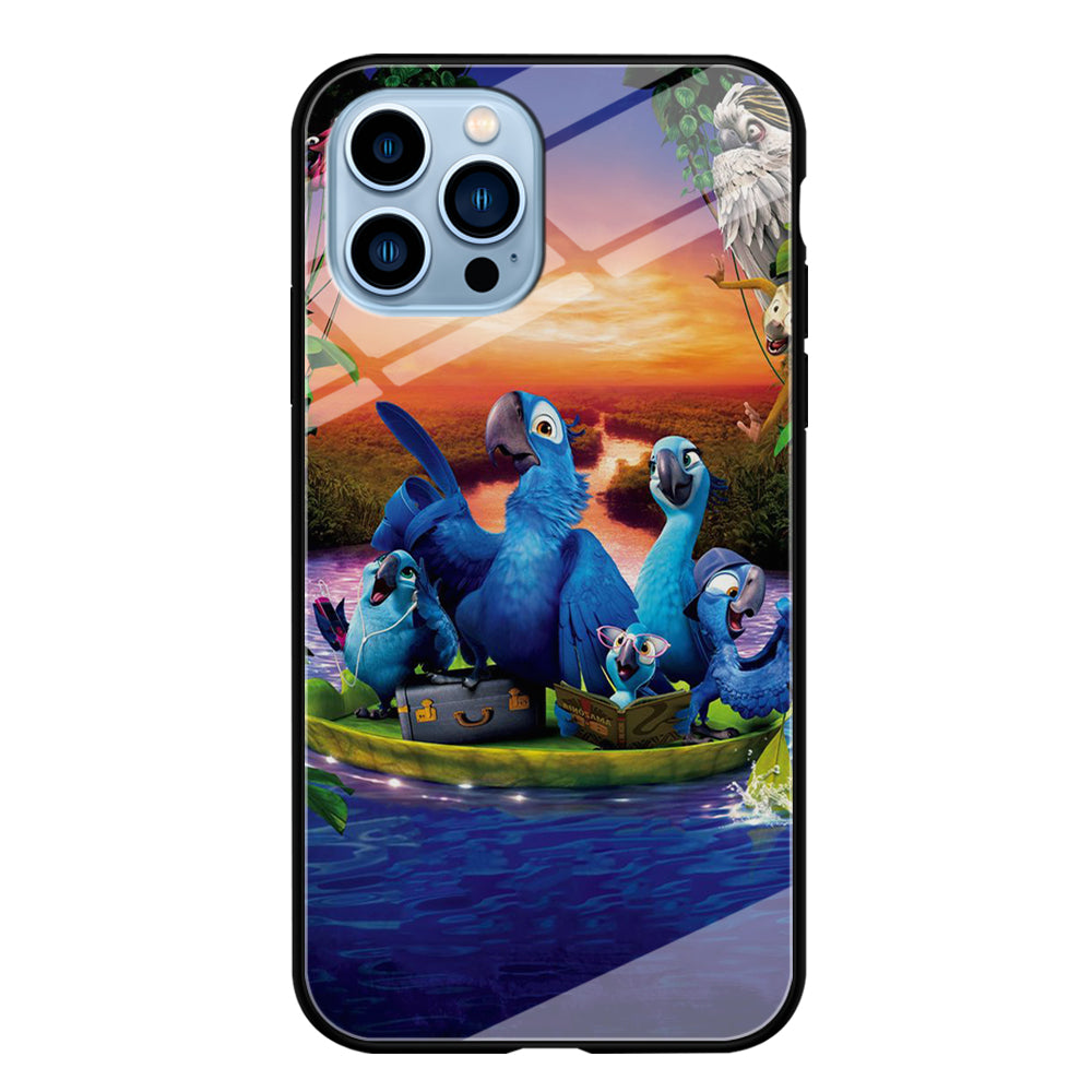 Rio Tour on The River iPhone 14 Pro Case-Phone Case-Tempered Glass Case-Altracase