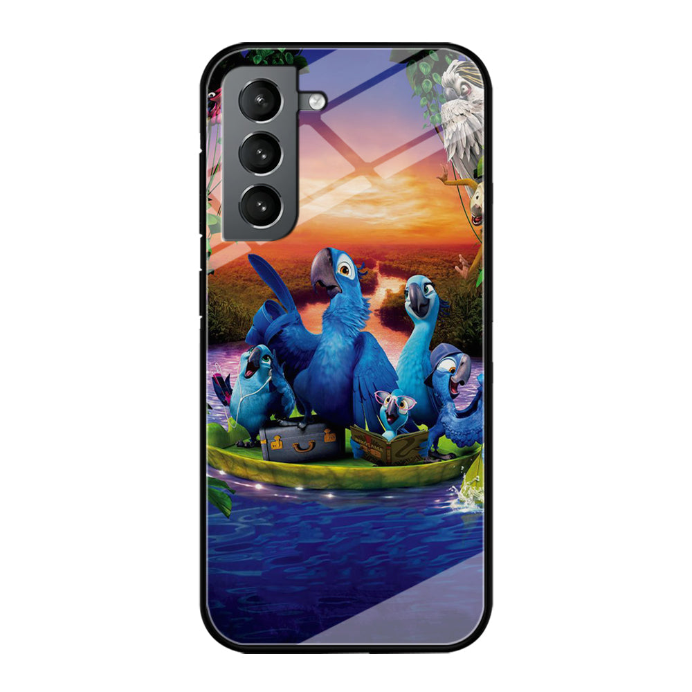 Rio Tour on The River Samsung Galaxy S22 Case-Phone Case-Tempered Glass Case-Altracase