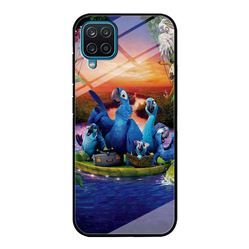 Rio Tour on The River Samsung Galaxy A12 Case-Phone Case-Tempered Glass Case-Altracase