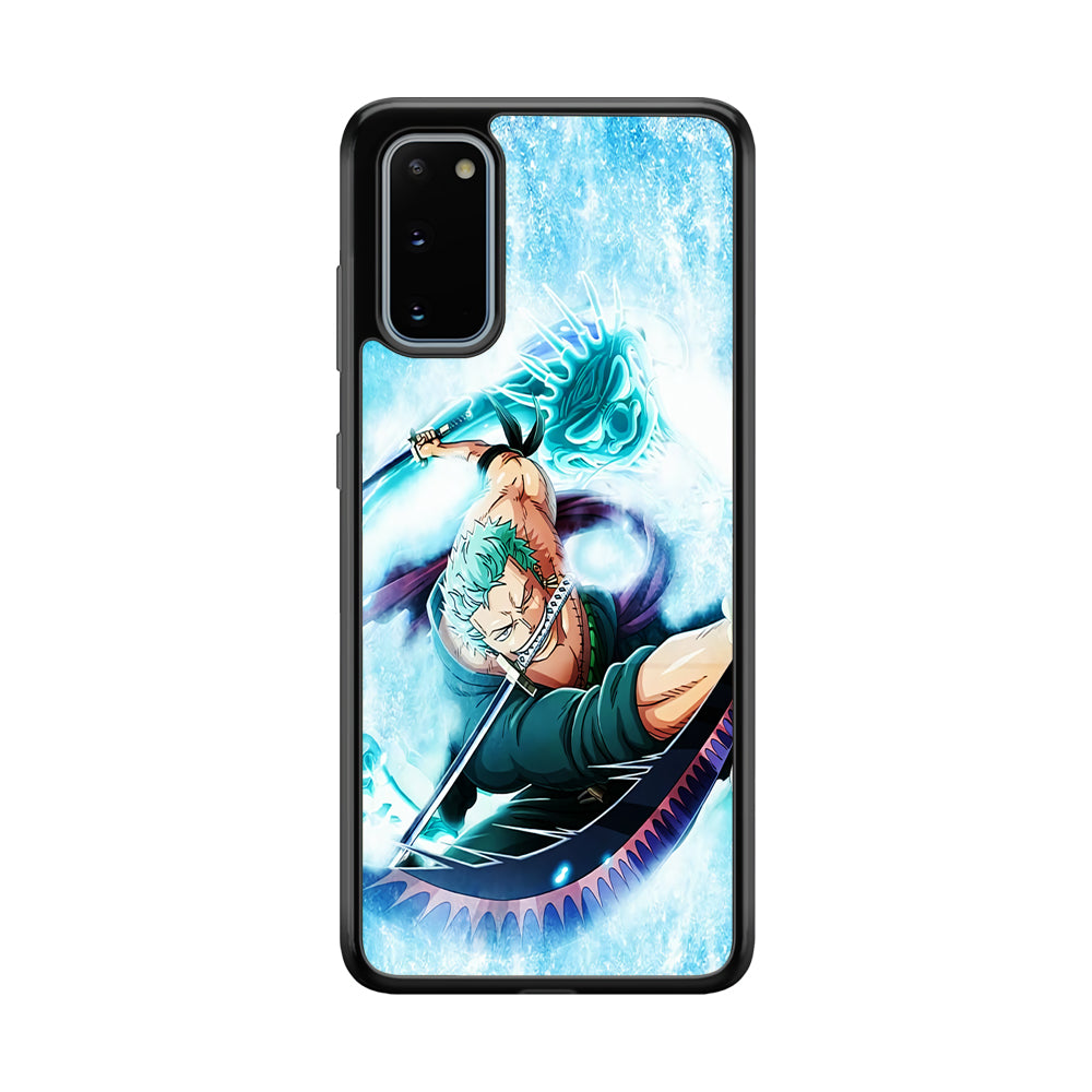Roronoa Zoro Dragon Sword Samsung Galaxy S20 Case-Phone Case-Tempered Glass Case-Altracase