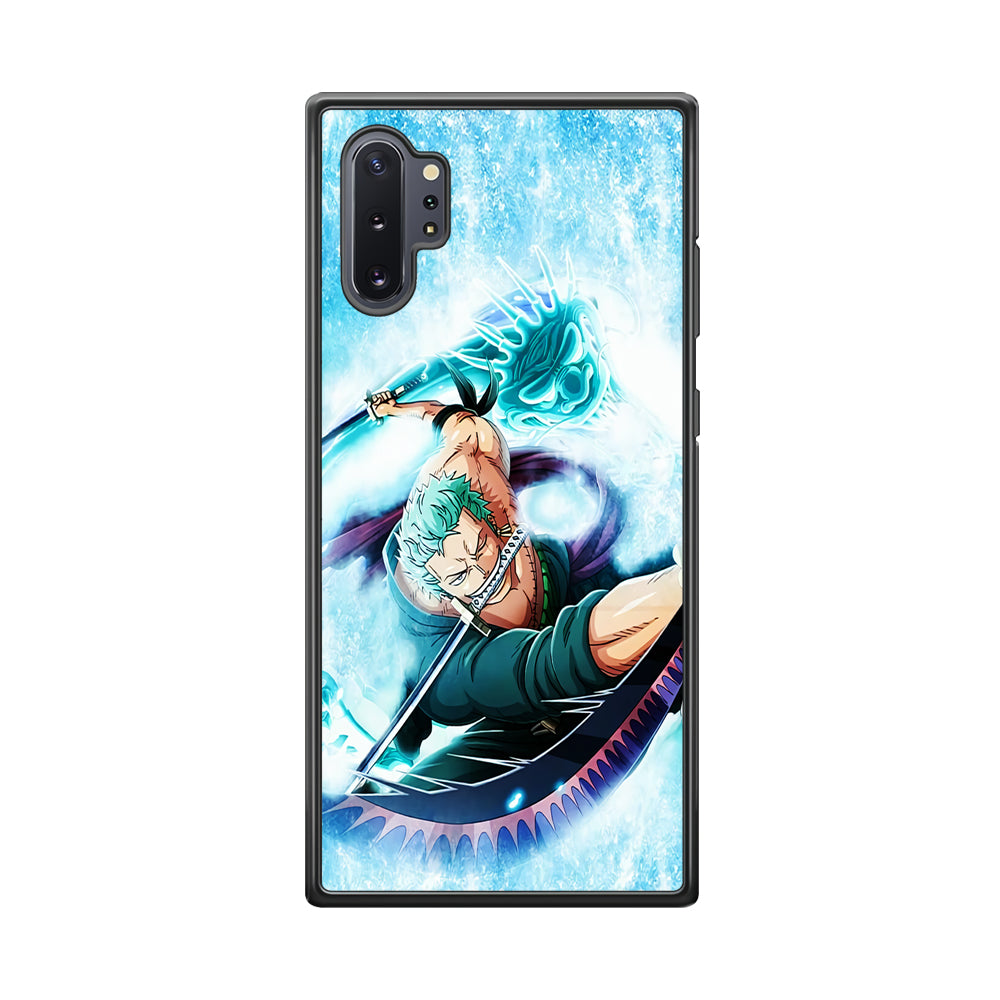 Roronoa Zoro Dragon Sword Samsung Galaxy Note 10 Plus Case-Phone Case-Tempered Glass Case-Altracase