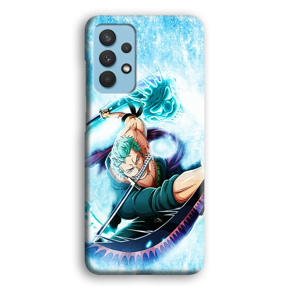 Roronoa Zoro Dragon Sword Samsung Galaxy A32 Case-Phone Case-3D Case-Altracase