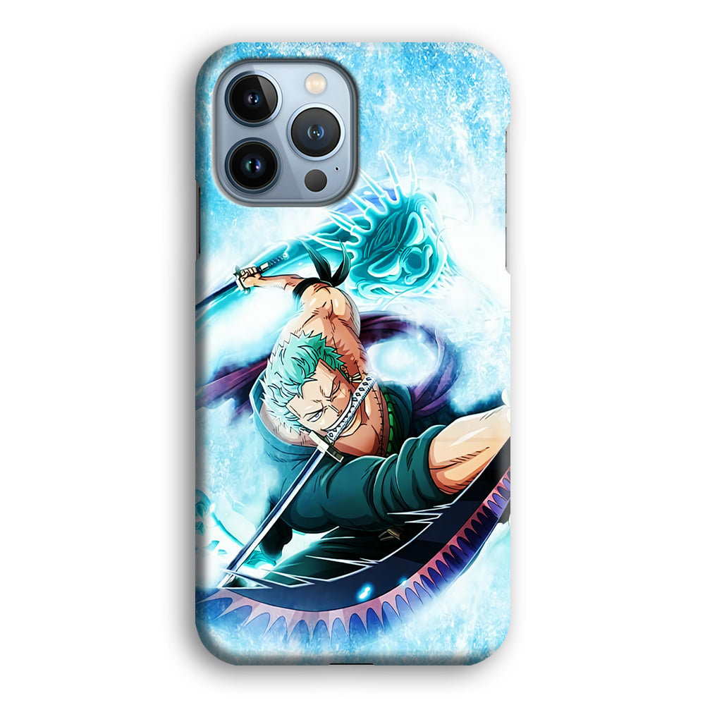 Roronoa Zoro Dragon Sword iPhone 15 Pro Case-Phone Case-3D Case-Altracase