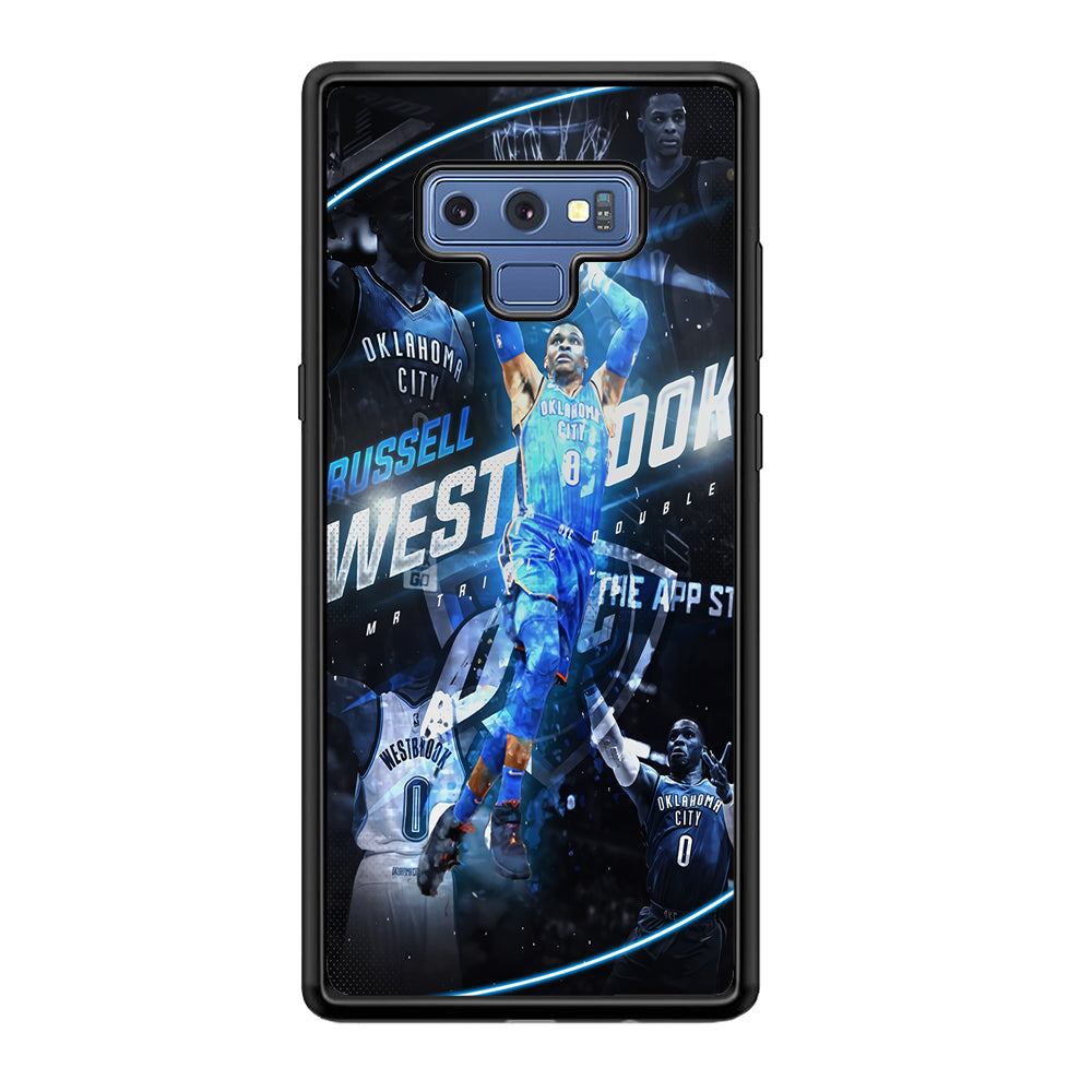 Russell Westbrook OKC Samsung Galaxy Note 9 Case-Phone Case-Tempered Glass Case-Altracase