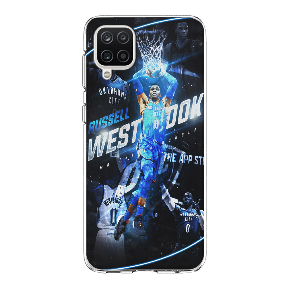 Russell Westbrook OKC Samsung Galaxy A12 Case-Phone Case-Clear Soft Case-Altracase