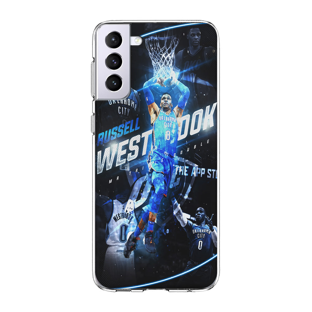 Russell Westbrook OKC Samsung Galaxy S23 Plus Case-Phone Case-Clear Soft Case-Altracase