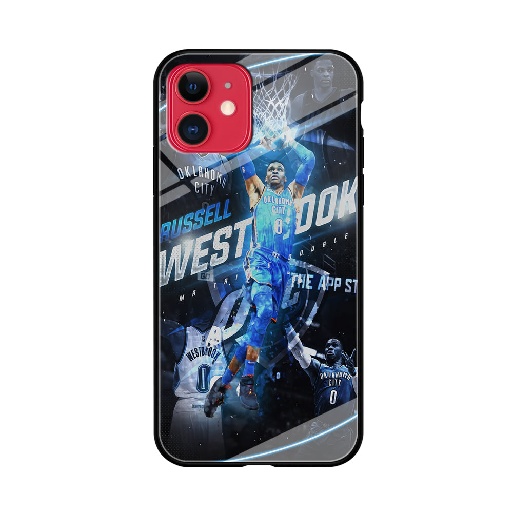 Russell Westbrook OKC iPhone 11 Case-Phone Case-Tempered Glass Case-Altracase
